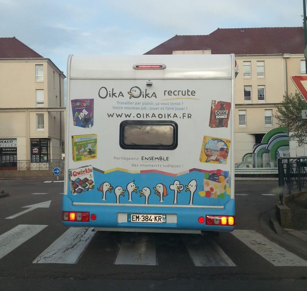 La Oika'Mobile de dos, Oika Oika recrute des VDI