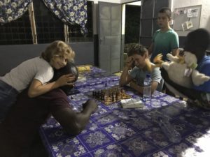 partie d'échecs au Togo